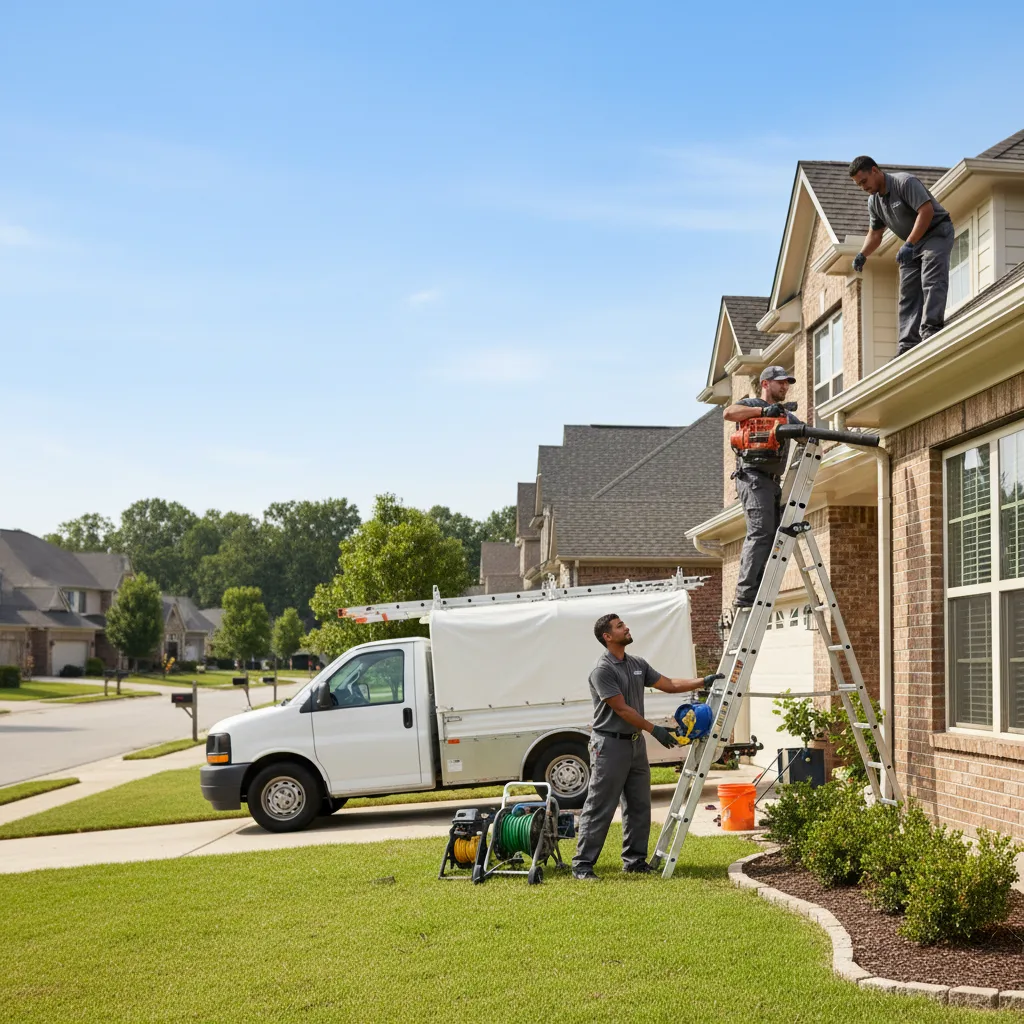 Home Gutter Service in Forreston, TX near me